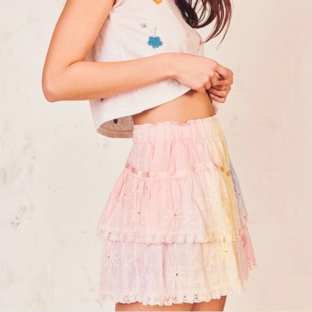 LoveShackFancy Tully Skirt